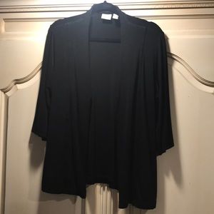 Chicos Travelers Basic Black Jacket